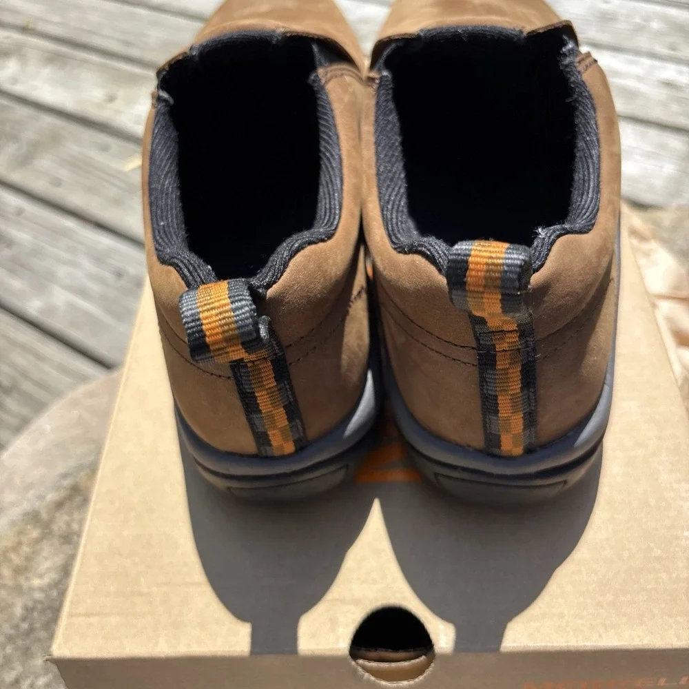 Merrell Men's Jungle Moc Nubuck Waterproof Slip-On Size 10.5 New In box